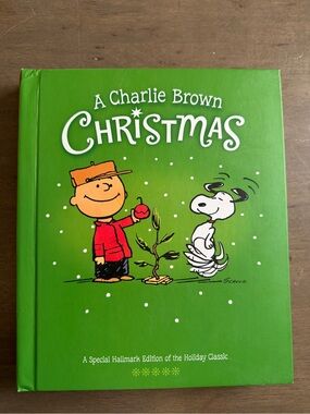 Peanuts A Charlie Brown Christmas Hardcover Special Edition Recordable Book